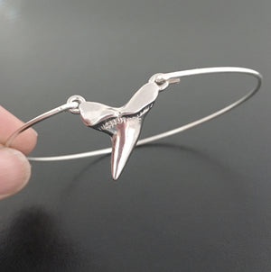 Shark Tooth Bangle Bracelet