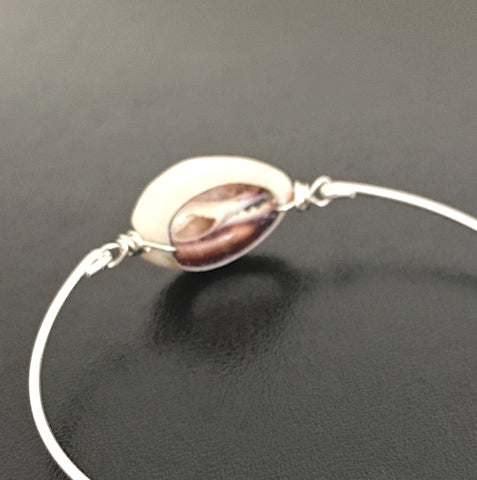 Image of Real Cowrie Shell Bracelet-FrostedWillow