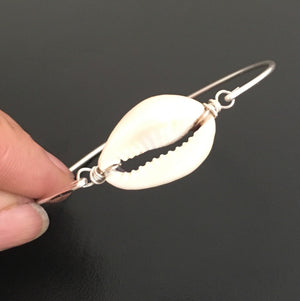 Real Cowrie Shell Bracelet-FrostedWillow
