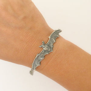 Bat Bangle Bracelet