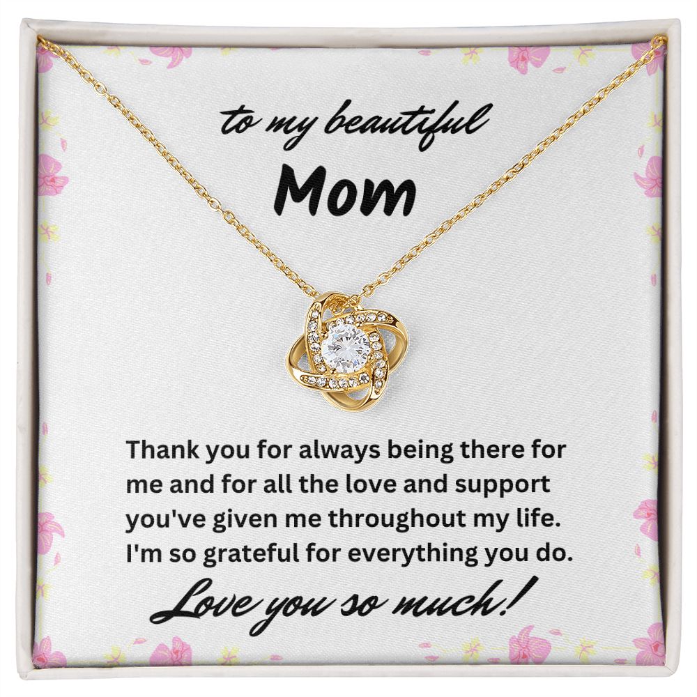 To My Mom Necklace, Mom Gift, Mom Birthday Gift, Gift For Mom, Mother's Day Gift from Son, Daughter