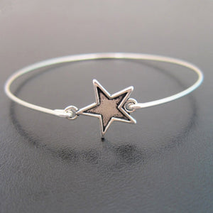 Silver Star Bracelet-FrostedWillow