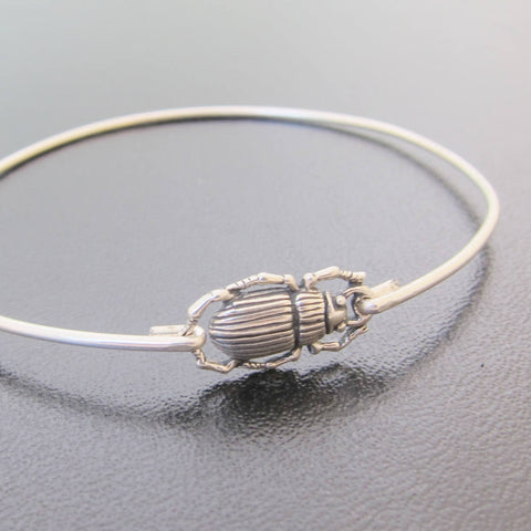 Image of Scarab Bracelet-FrostedWillow