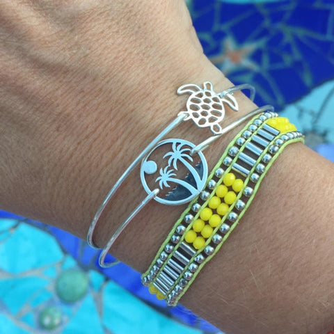 Image of Sea Turtle Bracelet-FrostedWillow