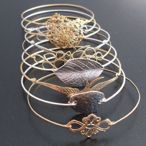 Image of Butterfly Wing Bracelet-FrostedWillow