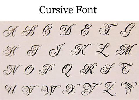 Image of Cursive Initial Bracelet-FrostedWillow