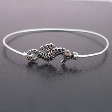 Image of Seahorse Charm Bracelet-FrostedWillow