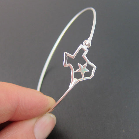 Image of Sterling Silver Texas Bracelet-FrostedWillow