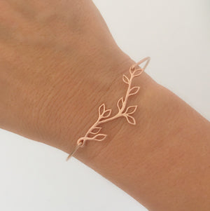 Elegant Branch Bangle Bracelet