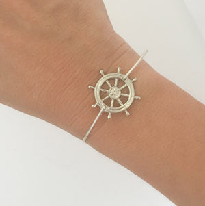 Ship Steering Wheel Bracelet