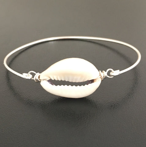 Image of Real Cowrie Shell Bracelet-FrostedWillow