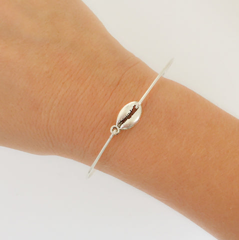 Image of Cowrie Shell Bracelet-FrostedWillow